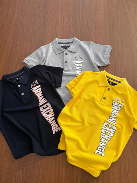 Premium Polo Collar  Printed cotton T-shirt