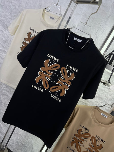 Premium Branded  Graphic Embroidered Round Neck  T-Shirt