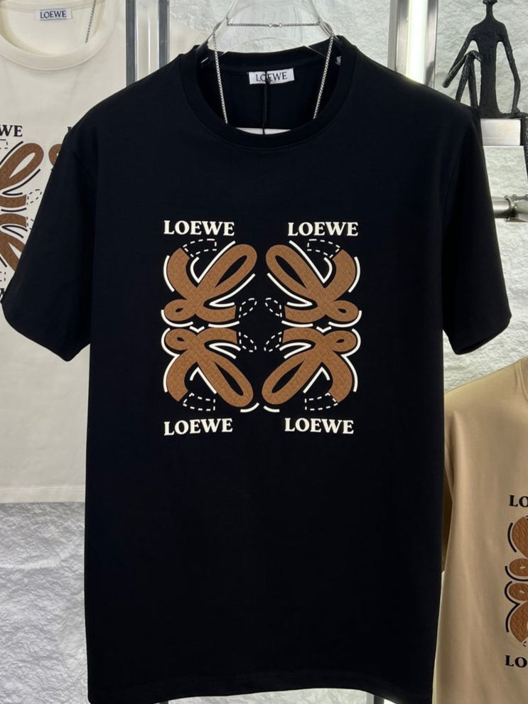 Premium Branded  Graphic Embroidered Round Neck  T-Shirt