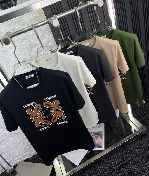 Premium Branded  Graphic Embroidered Round Neck  T-Shirt