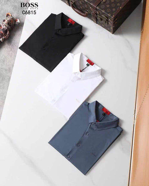 Premium Shaded Brand Signature  Half  Sleeve Shirt