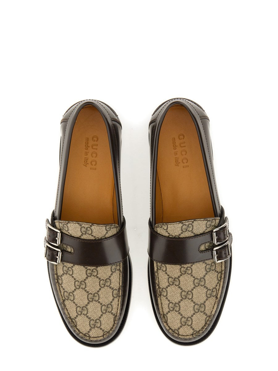 Luxury  GG Supreme Leather Shoes