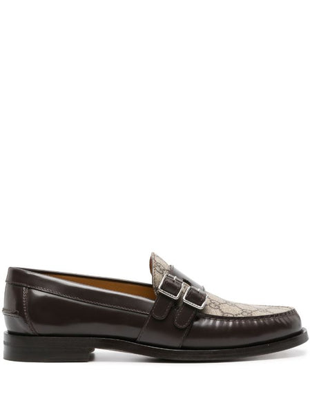Luxury  GG Supreme Leather Shoes