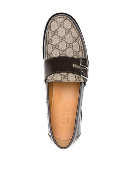 Luxury  GG Supreme Leather Shoes