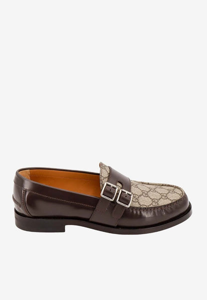 Luxury  GG Supreme Leather Shoes