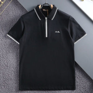 Premium  Zip Closure Polo Tee For Men