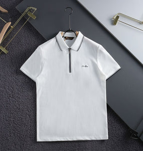Premium  Zip Closure Polo Tee For Men