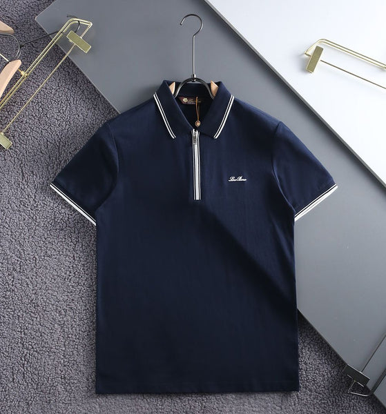 Premium  Zip Closure Polo Tee For Men
