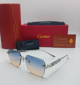 Branded Rimless Shaded Glass Sunglass For Men