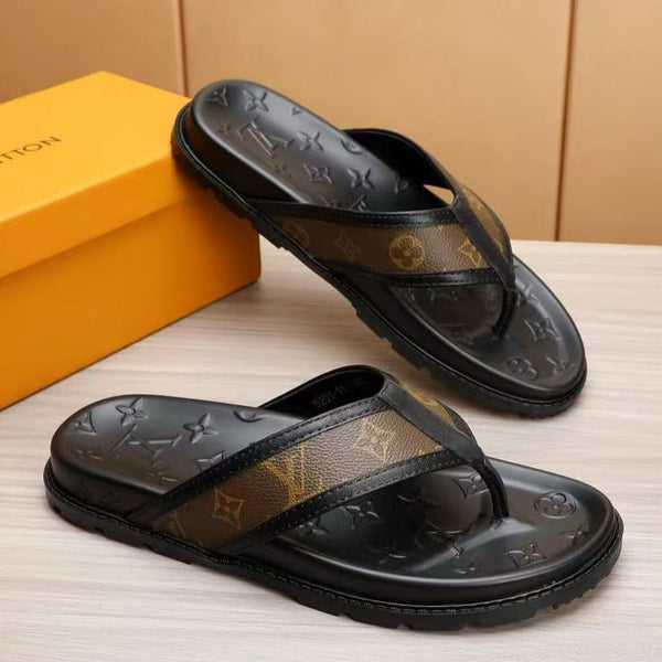 Premium Branded Logo Monogram  Sandal