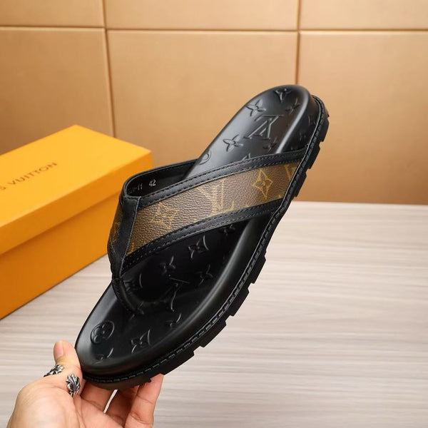 Premium Branded Logo Monogram  Sandal