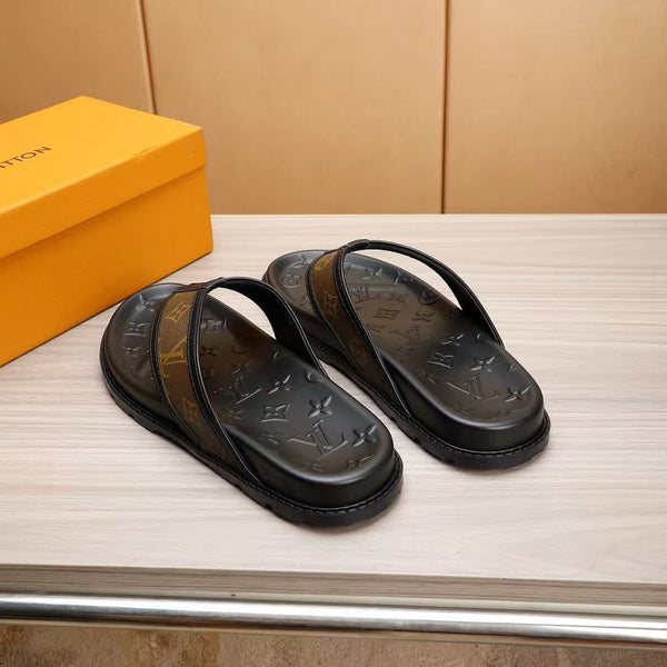 Premium Branded Logo Monogram  Sandal