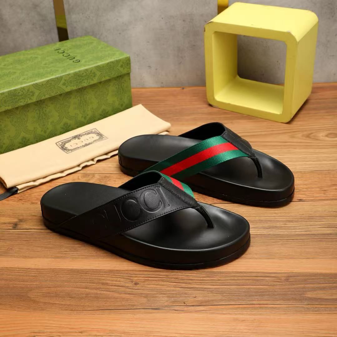 Men's Thong Sandal with Web