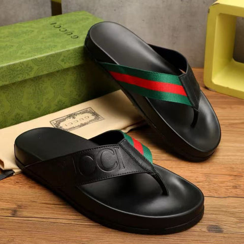 Men's Thong Sandal with Web