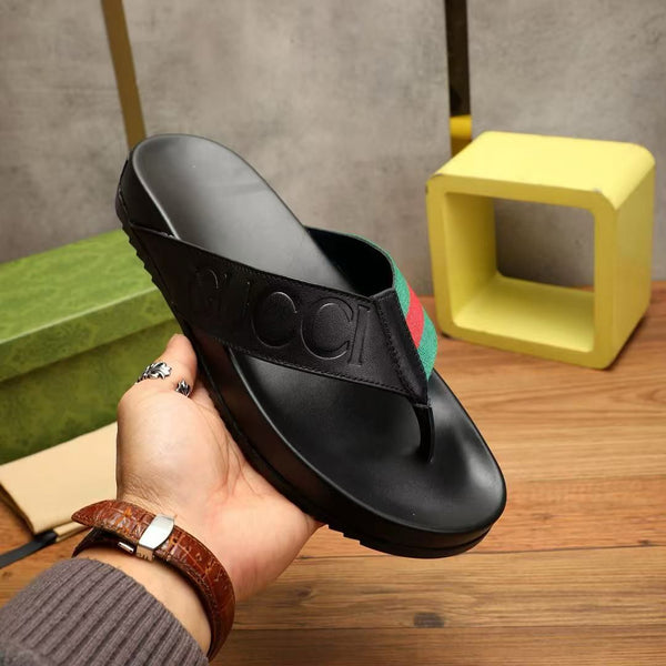 Men's Thong Sandal with Web