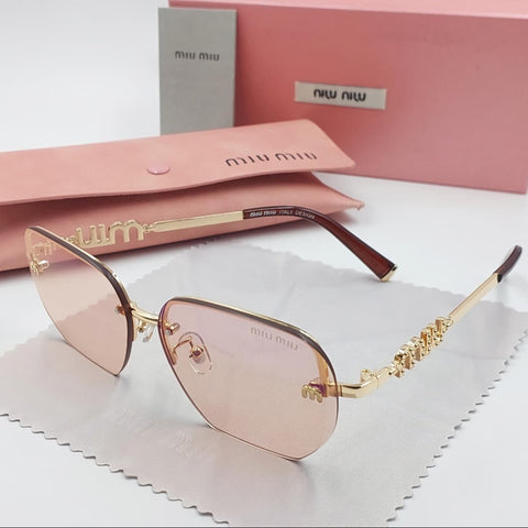 Luxury  Rimless Shaded Sunglass For Women