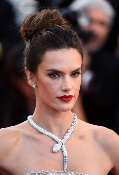 Premium Serpenti Diamond Cut Necklace For