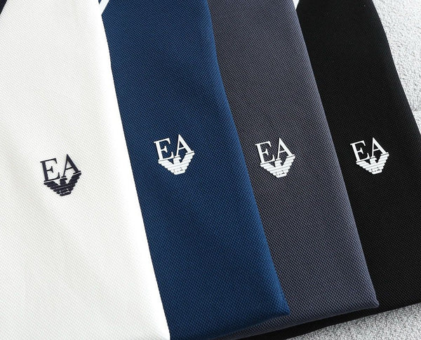 Imported Embroidery  Logo Polo Collar T-shirt