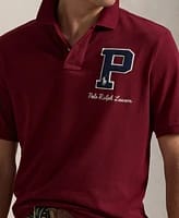 Luxury Regular Fit Logo Patch Polo T-Shirt for Men