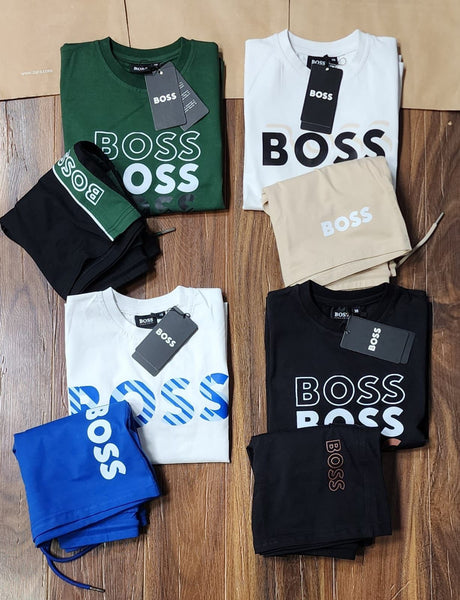 Casual Co-ord Set with Signature Logo For Boy