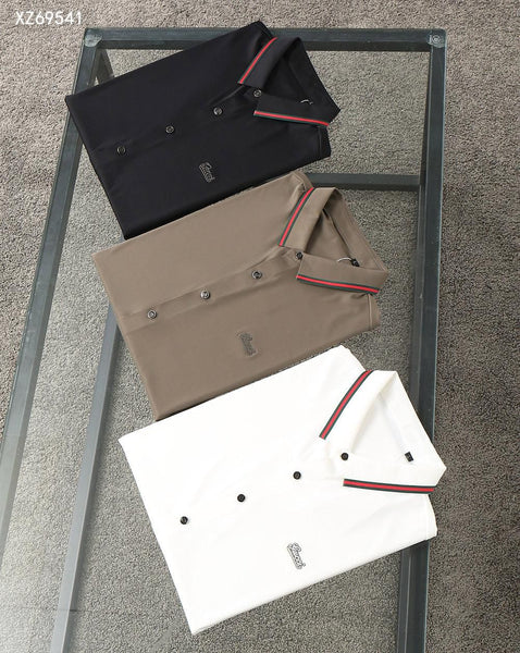 Premium Shirt with Striped Collar Elegant Casual Wear for Men