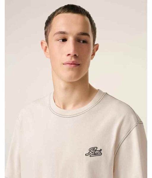Premium Beige Brand Signature T-Shirt