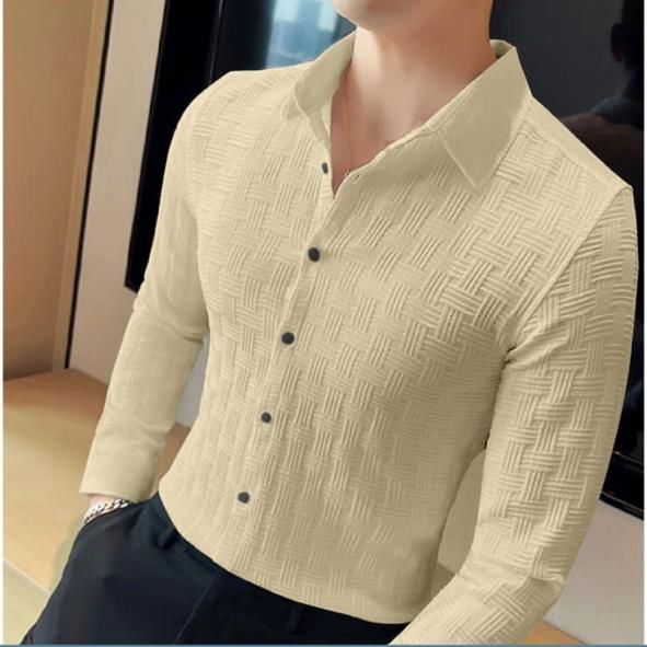 Elegant and Premium Textured Formal Shirt for Men