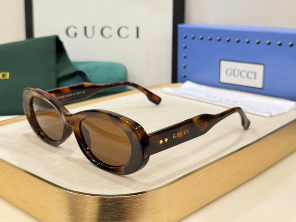 Premium  Oval Frame Designer Sunglasses for Women