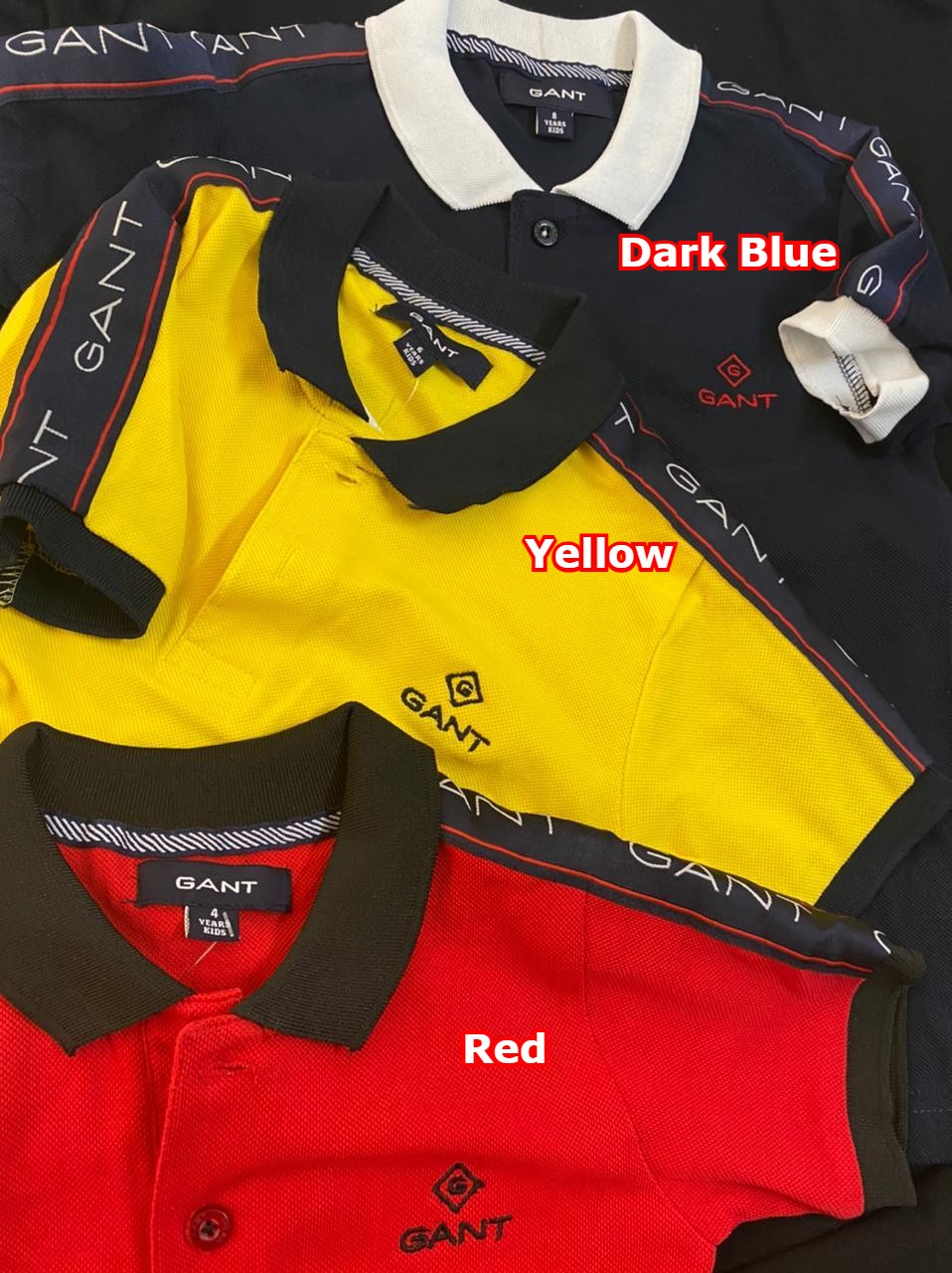 Kids' Signature Polo T-Shirts – Bold Style, Everyday Comfort