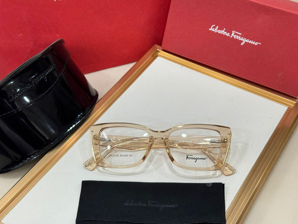 Women’s Signature Cat Eye  Shape Eyeglasses Luxury Optical Frame