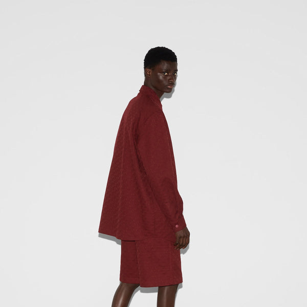 Men  Monogram Shirt – Luxury Button-Up Shirt