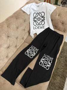 Luxurious  Cord Set With Brand Signature  For Women