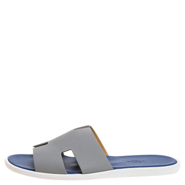 Men Contemporary Slide Sleeper – Grey & Blue Dual-Tone