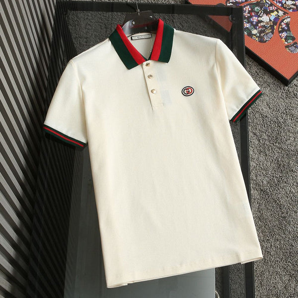 Men Classic Short Sleeve Polo T-Shirt – Premium Cotton Comfort