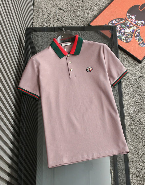 Men Classic Short Sleeve Polo T-Shirt – Premium Cotton Comfort