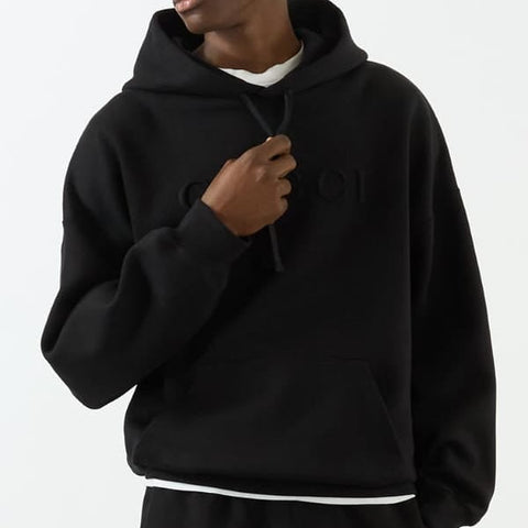 Luxury Embroidered  Hooded Sweatshirt