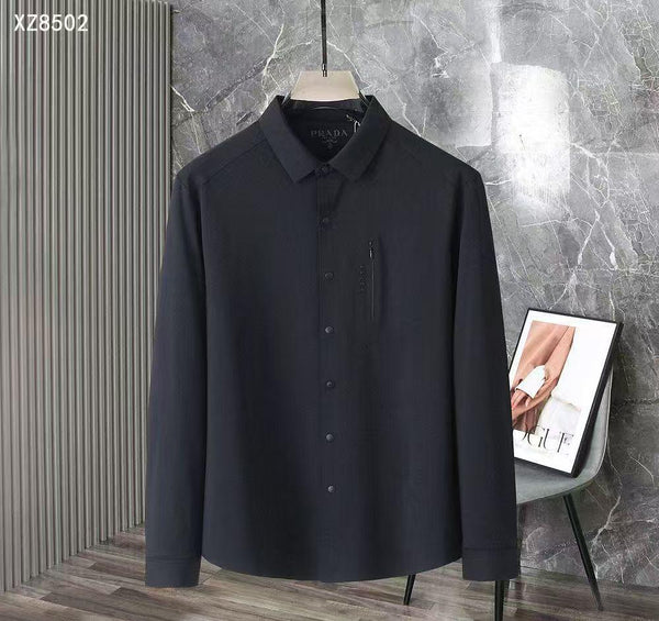 Luxury Men's Long Sleeve Formal Shirt – Smart Slim Fit