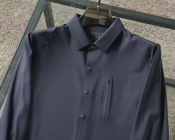 Luxury Men's Long Sleeve Formal Shirt – Smart Slim Fit