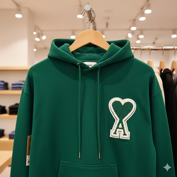 Luxury Imported Premium Green Hoodie – Soft, Stylish & Comfortable