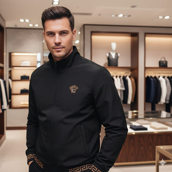 Men Casual Zip-Up Jacket