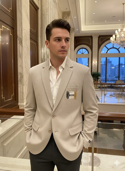 Premium Men Blazer - Modern Fit