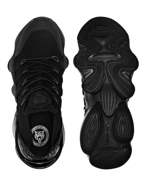 High-Performance Sport Sneakers - All-Black Edition