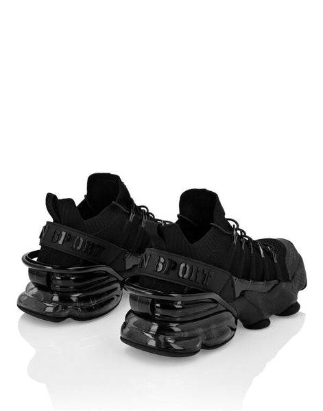 High-Performance Sport Sneakers - All-Black Edition