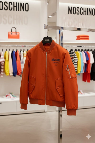 Premium Trendy Zip-Up Bomber with  Logo