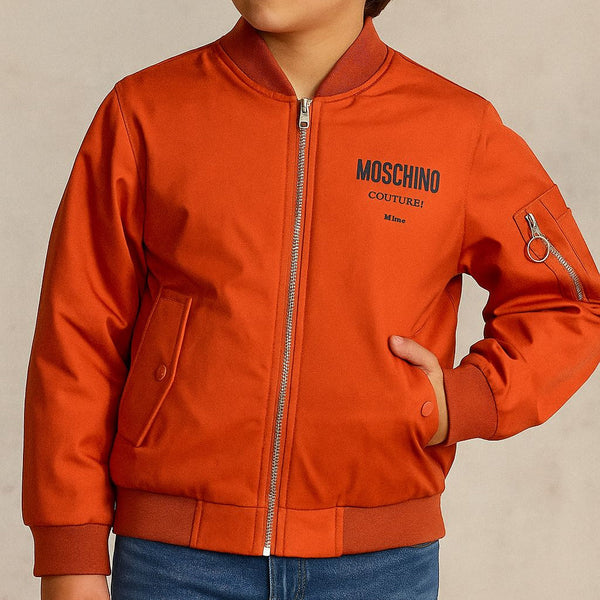 Premium Trendy Zip-Up Bomber with  Logo