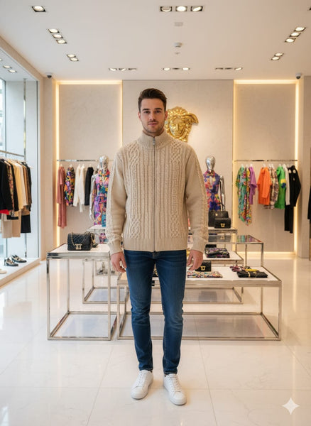 Medusa Cable-Knit Jumper