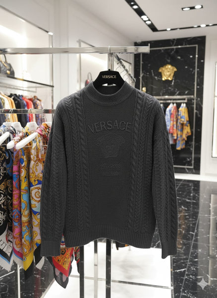 Medusa Cable-Knit Sweater