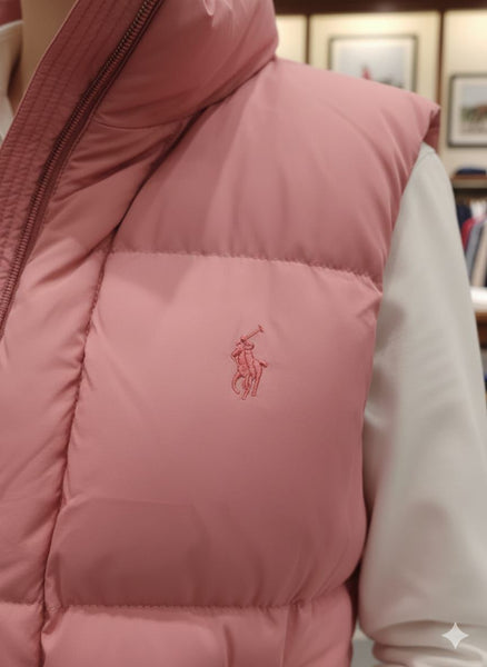 Pink Puffer Sleeveless Jacket Cozy, Lightweight & Stylish