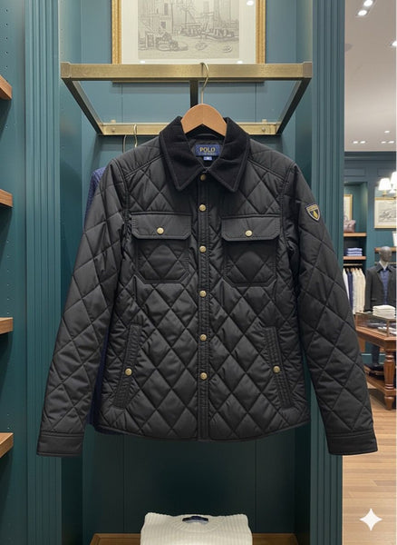 Lux Diamond-Quilt Heritage Jacket