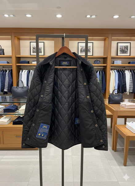 Lux Diamond-Quilt Heritage Jacket